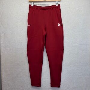 Nike Dri Fit OU Sooners On the Field Jogger Sweatpants Mens Small Athletic Pants